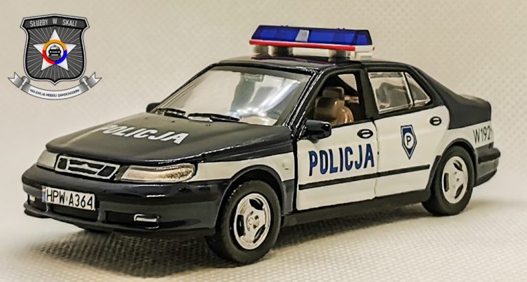 Saab 95 Policja (Polska) SŁUŻBY W SKALI