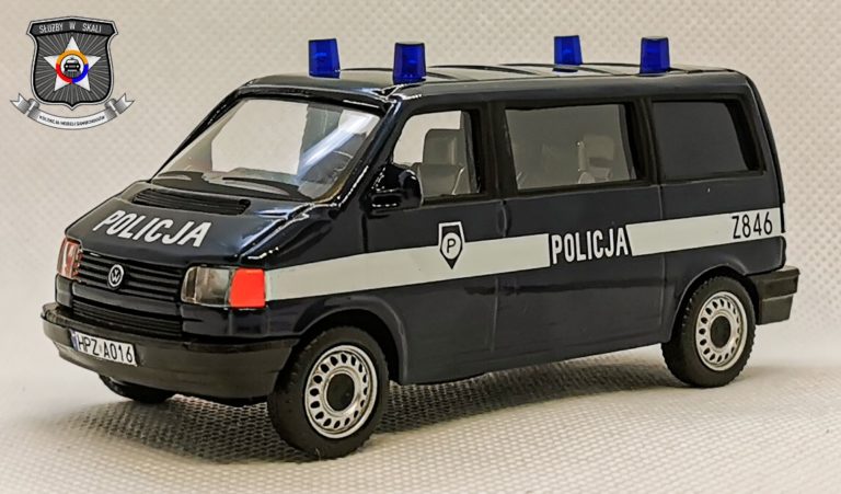 Volkswagen Transporter T4 Policja (Polska) SŁUŻBY W SKALI