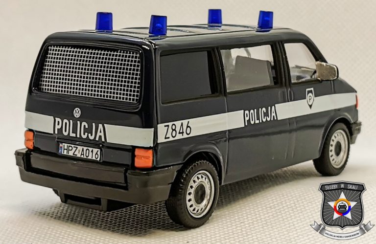 Volkswagen Transporter T4 Policja (Polska) SŁUŻBY W SKALI