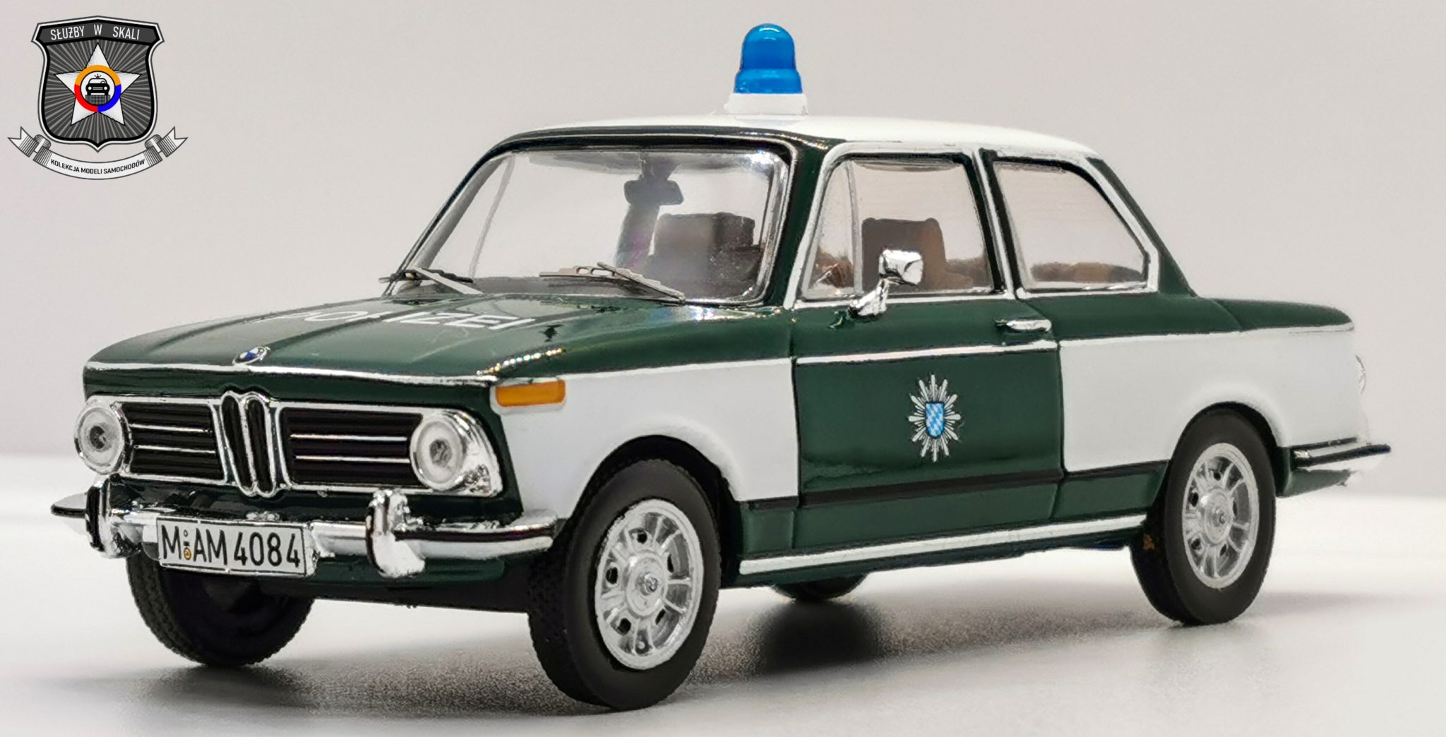 BMW 2002 Polizei (Niemcy) SŁUŻBY W SKALI