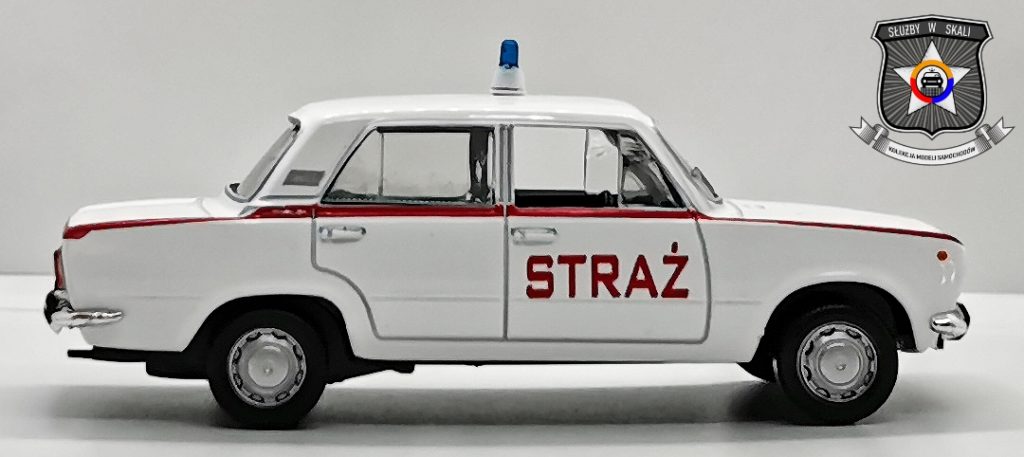 Polski Fiat 125p Straż pożarna (Polska) SŁUŻBY W SKALI