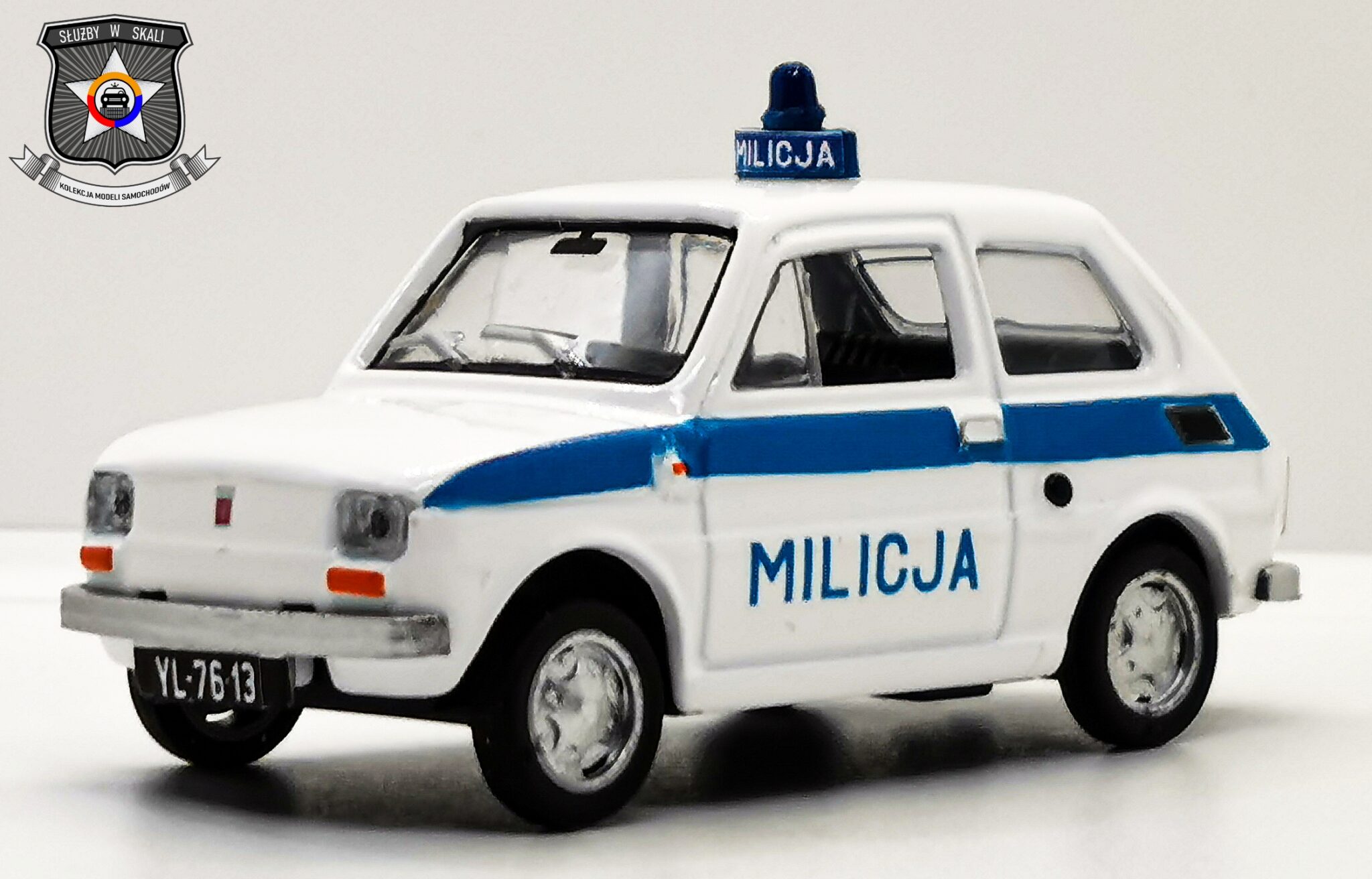 Polski Fiat 126p Milicja Obywatelska (Polska) SŁUŻBY W