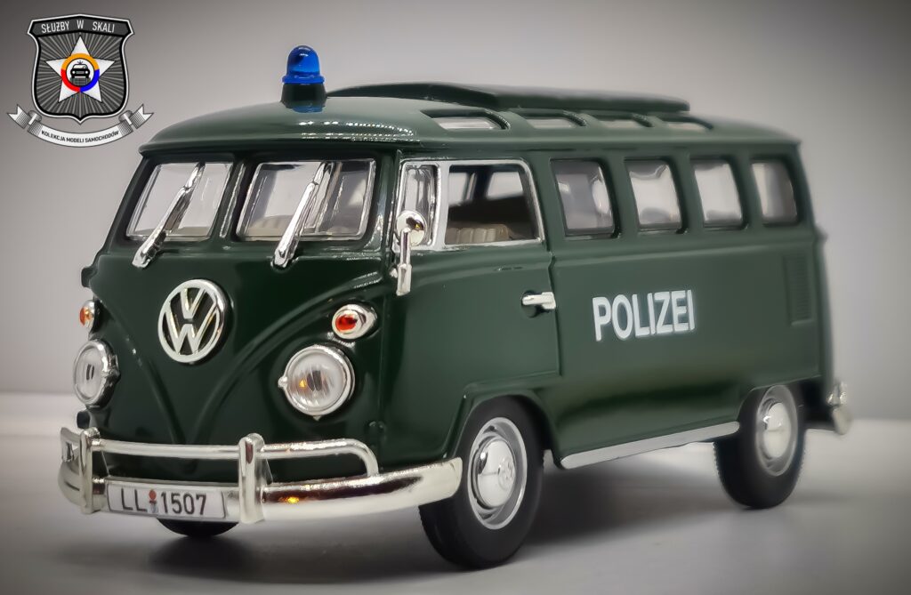 Volkswagen Transporter T1 Polizei (Niemcy) SŁUŻBY W SKALI