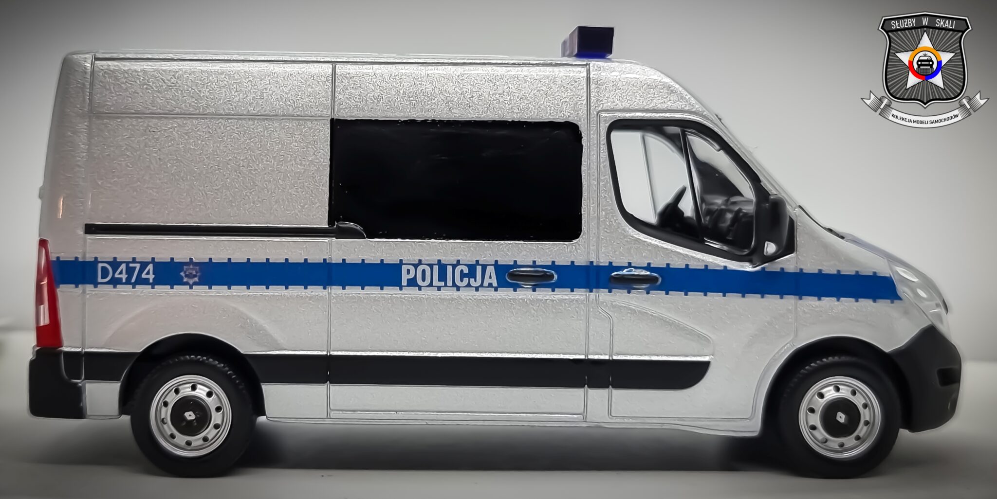 Renault Master III/Gruau Policja (Polska) SŁUŻBY W SKALI